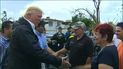 Trump meets hurricane victims in Puerto Rico