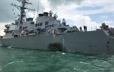 Navy divers find remains of some sailors after USS John S. McCain collision 