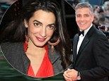 September bride! George Clooney set to marry Amal Alamuddin in five months - but he had to pass muster with her family first