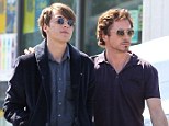 Bad inheritance: Robert Downey Jr's son Indio (left) was arrested Sunday afternoon after L.A. cops found him in possession of cocaine. Father and son pictured above in August 2011