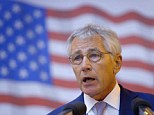 Final say? Congress learned on Monday that Secretary of Defense Chuck Hagel, pictured, gave the go-ahead for the prisoner exchange that freed Sgt. Bowe Bergdahl