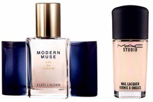 Estee Lauder's Modern Muse, $98; M.A.C Nail Transformations pearlised Liquid Pigments, $26. Pictures / Supplied.