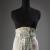 A corset in brocade satin and elastic, a U.S. garment, circa 1920 from Strouse, Adler Co.