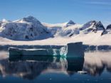 The Gerlache Strait separating the Palmer Archipelago from the Antarctic Peninsular off Anvers Island