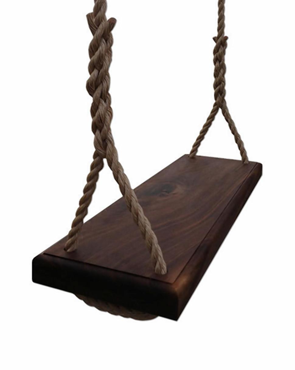 Jessica Alba suggests getting into the swing of things with this African walnut item, only $150.