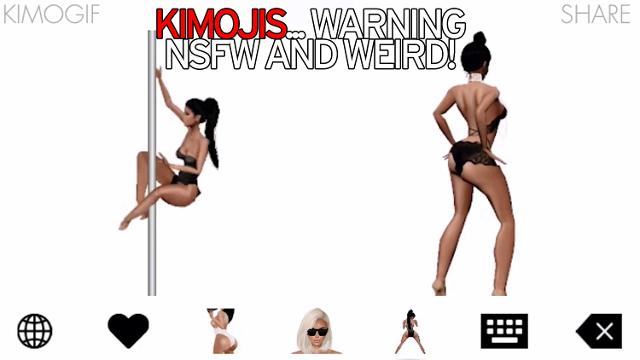 Kim Kardashian West releases Kimojis... we've hit peak KIM