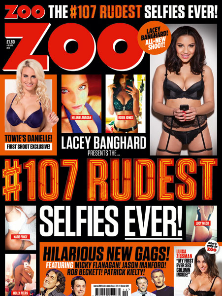 See the TOWIE beauty's full first underwear shoot in this week's Zoo magazine [Zoo]