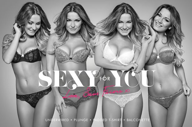 Sam Faiers for Ann Summers