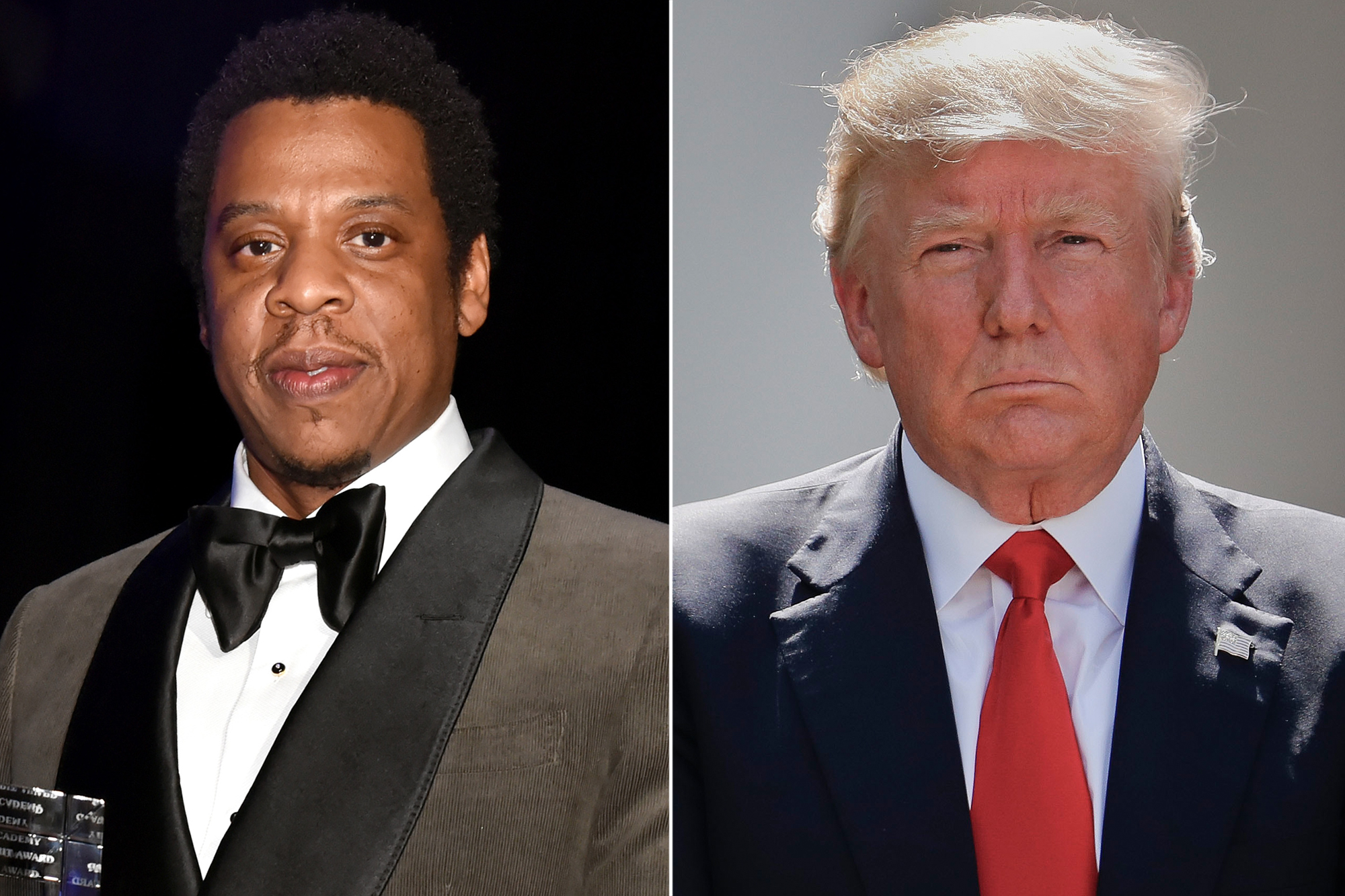 JAY-Z and Donald Trump