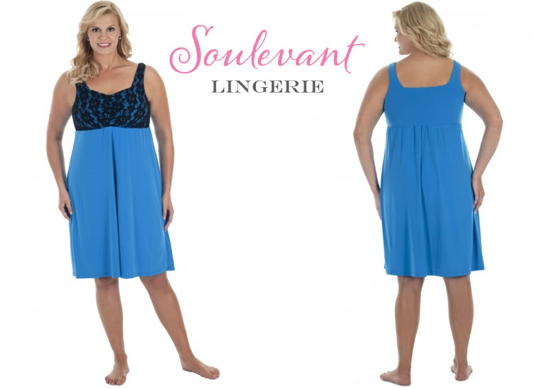 SOULEVANT LINGERIE - Azure Chemise