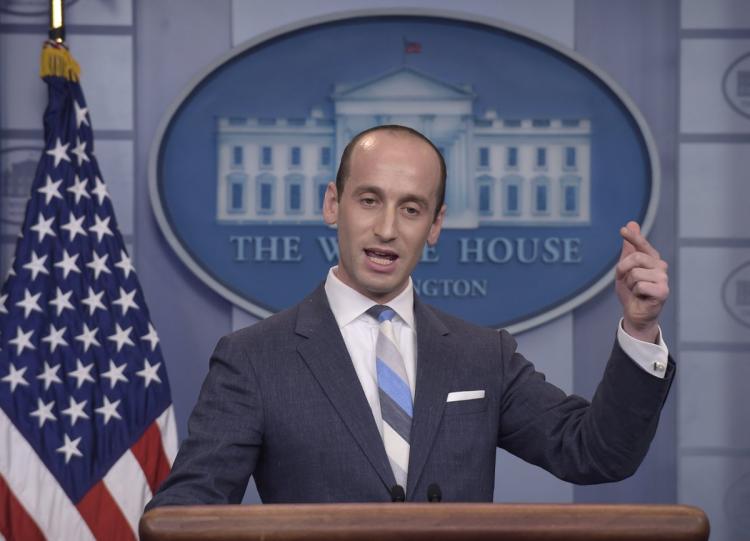 Miller insisted Trump was a political genius and a self-made billionaire.