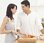 Young Couple Cooking in the Kitchen