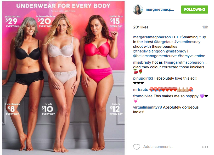 Target Australia Just Demonstrated How to Show Off Valentine's Day Lingerie