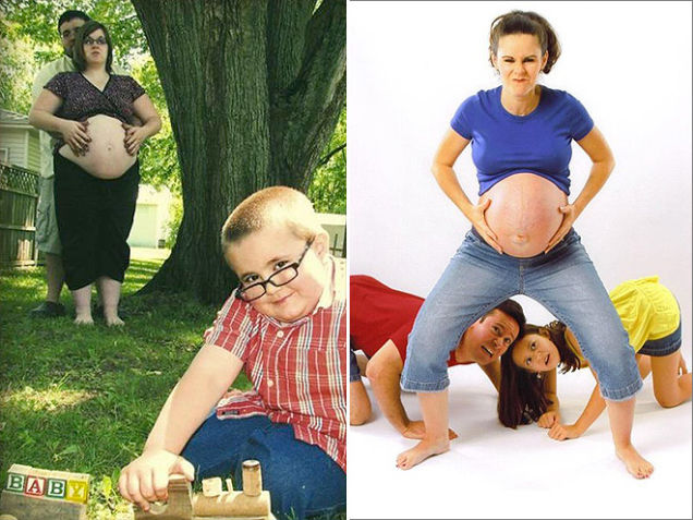 These Pregnancy Photos Are So Awkward They'll Make Your Water Break