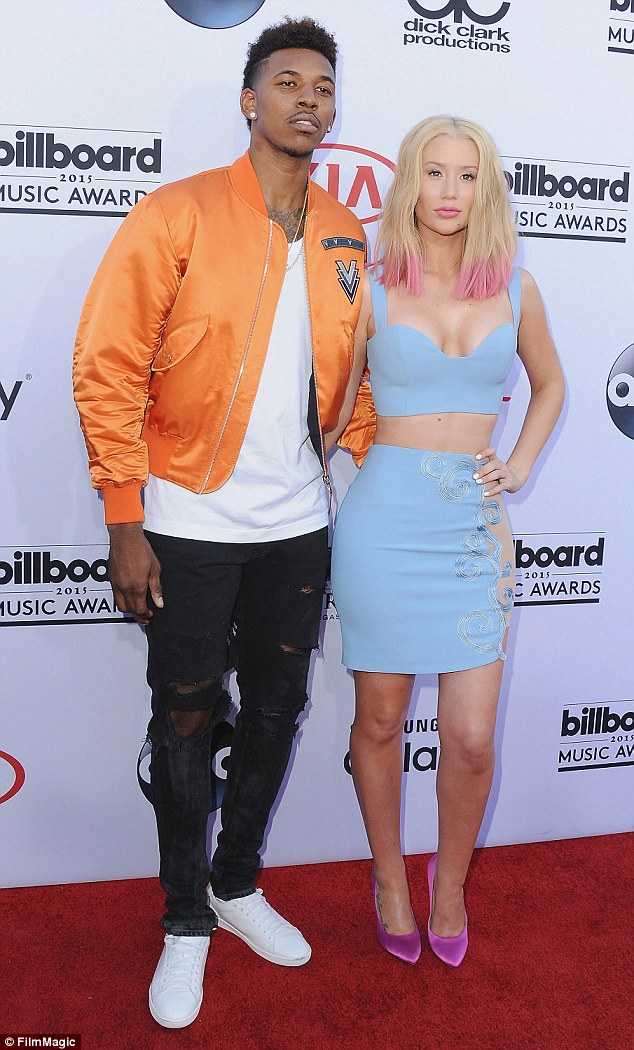 Getting hitched: Iggy is currently planning her wedding to fiancé Nick Young