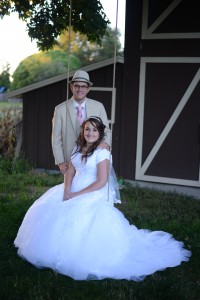 My dress isn't white for nothing. (Photo Credit: Brittney Irwin Photography)