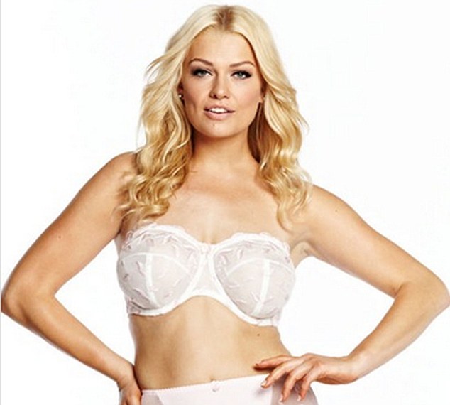 Bust a move: The Naturally Close bra costs £30 for the larger sizes, and is available in size 50L