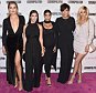 Khloe Kardashian, from left, Kourtney Kardashian, Kim Kardashian, Kris Jenner and Kylie Jenner arrive at Cosmopolitan magazine's 50th birthday celebration at Ysabel on Monday, Oct. 12, 2015, in West Hollywood, Calif. (Photo by Jordan Strauss/Invision/AP)