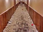 University of Michigan fraternity brothers trash 45 rooms at ski resort, cause $50,000 in damage: copsMembers of Sigma Alpha Mu allegedly destroyed furniture, broke windows and littered around the resort during a wild weekend of partying. Five other Greek organizations from University of Michigan are also being investigated for similar mayhem.Frat bros at the University of Michigan turned a ski resort into their own personal animal house, doing an estimated $50,000 worth of damage to 45 rooms, police said. Members of Sigma Alpha Mu allegedly broke windows, smashed light fixtures, damaged furniture and threw food and beer bottles around the Treetops Resort in Dover Township, Mich., while partying there over the weekend.The Sigma Alpha Mu national office suspended the school?s chapter on Thursday, and the chapter?s mess-making members might face criminal charges.Michigan State Police had to come to the resort and remove the unruly students on Sunday after other guests complain