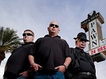 The shop featured in Pawn Stars, starring (left to right) Corey Harrison, Rick Harrison and Richard Harrison, has reportedly melted down a stolen gold coin collection