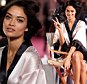 LONDON, ENGLAND - DECEMBER 02:  Victoria's Secret model Shanina Shaik is seen backstage prior the 2014 Victoria's Secret Fashion Show on December 2, 2014 in London, England.  (Photo by Dimitrios Kambouris/Getty Images for Victoria's Secret)