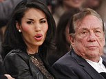 Tape: V. Stiviano, left, insists she didn't leak the racist tape allegedly featuring Donald Sterling, right