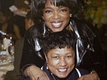 Happier days: Oprah wrote 'Love  Blessings' on this photograph of her and Barbara taken at the superstar's 50th birthday party in Chicago in 2004. But Oprah hasn't shown her stepmother much love in words or deed over the years, says Barbara