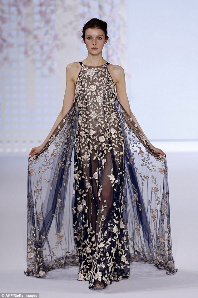 New in couture: Ralph  Russo were the first brand in a century to be invited to show at Paris Haute Couture