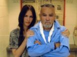 Kindred spirits: Eight months ago Afton Burton, 26, now known as 'Star' announced her intention to be Charles Manson¿s wife