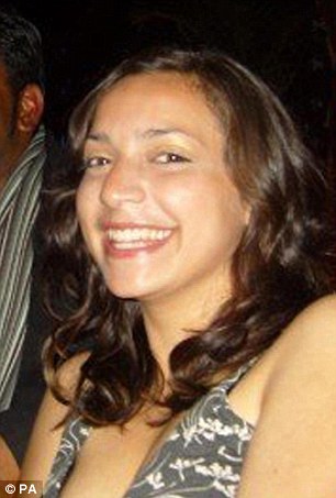 Mererith Kercher (pictured) from Coulsdon, Surrey, was sexually assaulted and stabbed to death in her bedroom in 2007 while studying in Perugia, Italy