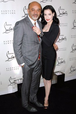 Dita Von Teese x Christian Louboutin lingerie line