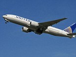 In-flight death: Police said a a person died on board United Airlines Flight 95 from Denver to Houston on Tuesday