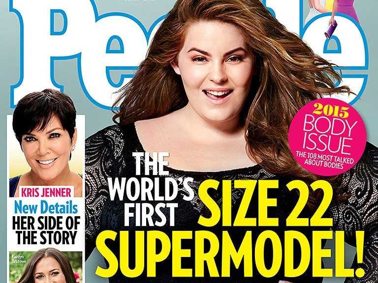 Tess Holliday people magazine plus size model