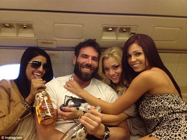 The twin-engined Gulfstream G IV jet is nearly 30 years old, but has only been owned by Bilzerian since 2014