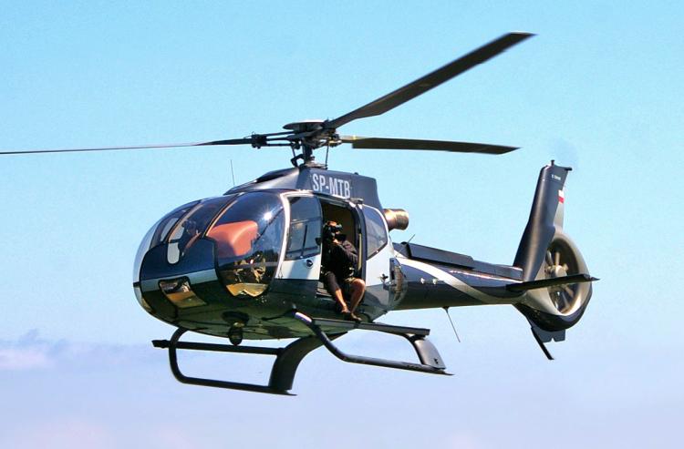 A Eurocpter EC 130, similar to what is pictured, crashed in the Grand Canyon, killing three people on board.