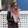 Pink-Haired Amber Heard Films Movie 'When I Live My Life Over Again'