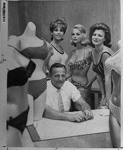 Fred Mellinger started the store, and is credited with inventing the push-up bra, called The Rising Star.