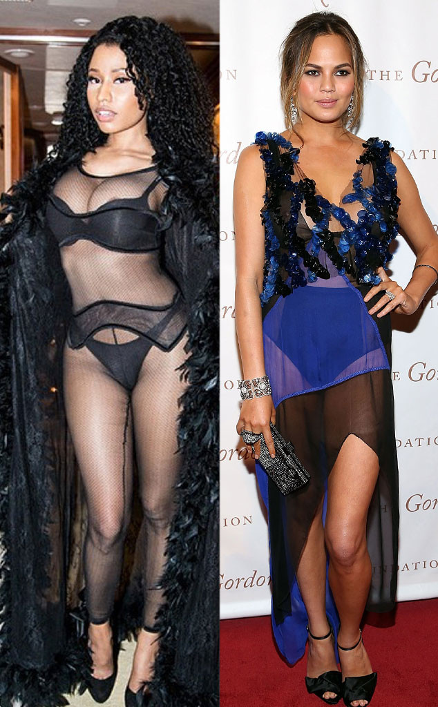 Nicki Minaj, Chrissy Teigen, Underwear