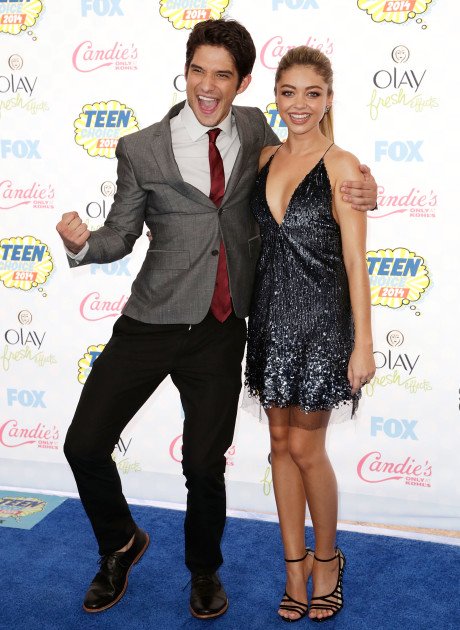 Tyler Posey and Sarah Hyland 