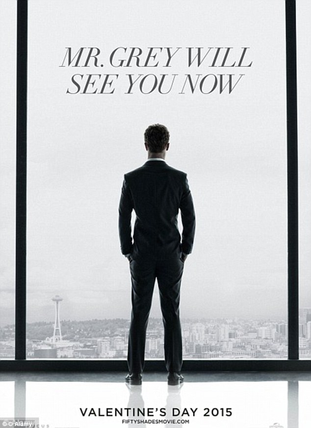 The Fifty Shades Of Grey film is due to be released in the UK in time for Valentine's Day 2015