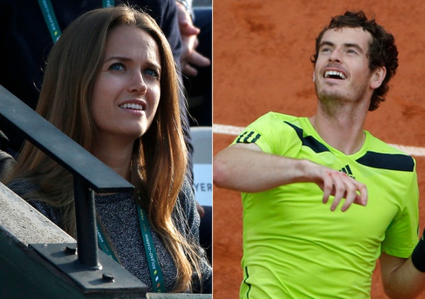 Kim Sears and Andy Murray have been together for nearly a decade...and will be for much longer, with their engagement announcement. (AP Photos)