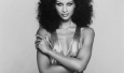 In 1974, model Beverly Johnson became the first black model to appear on the cover of American Vogue. Here she is seen 1977, age 24.