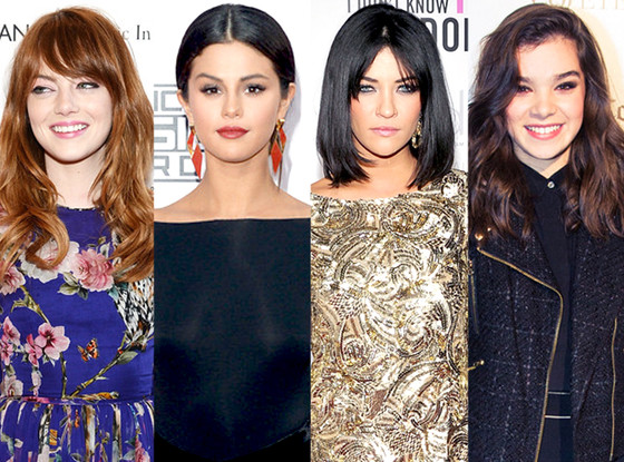 Selena Gomez, Hailee Steinfeld, Emma Stone, Jessica Szohr