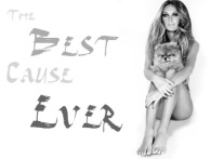 Supermodels who save dogs is the greatest idea since beer that fights cancer.