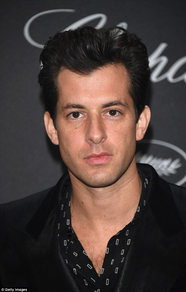 Dashing: Performing at the event was Mark Ronson who cut a typically suave figure on the red carpet as he headed to the bash with his wife Joséphine de La Baume