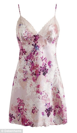 Floral print Presence chemise, £17.50