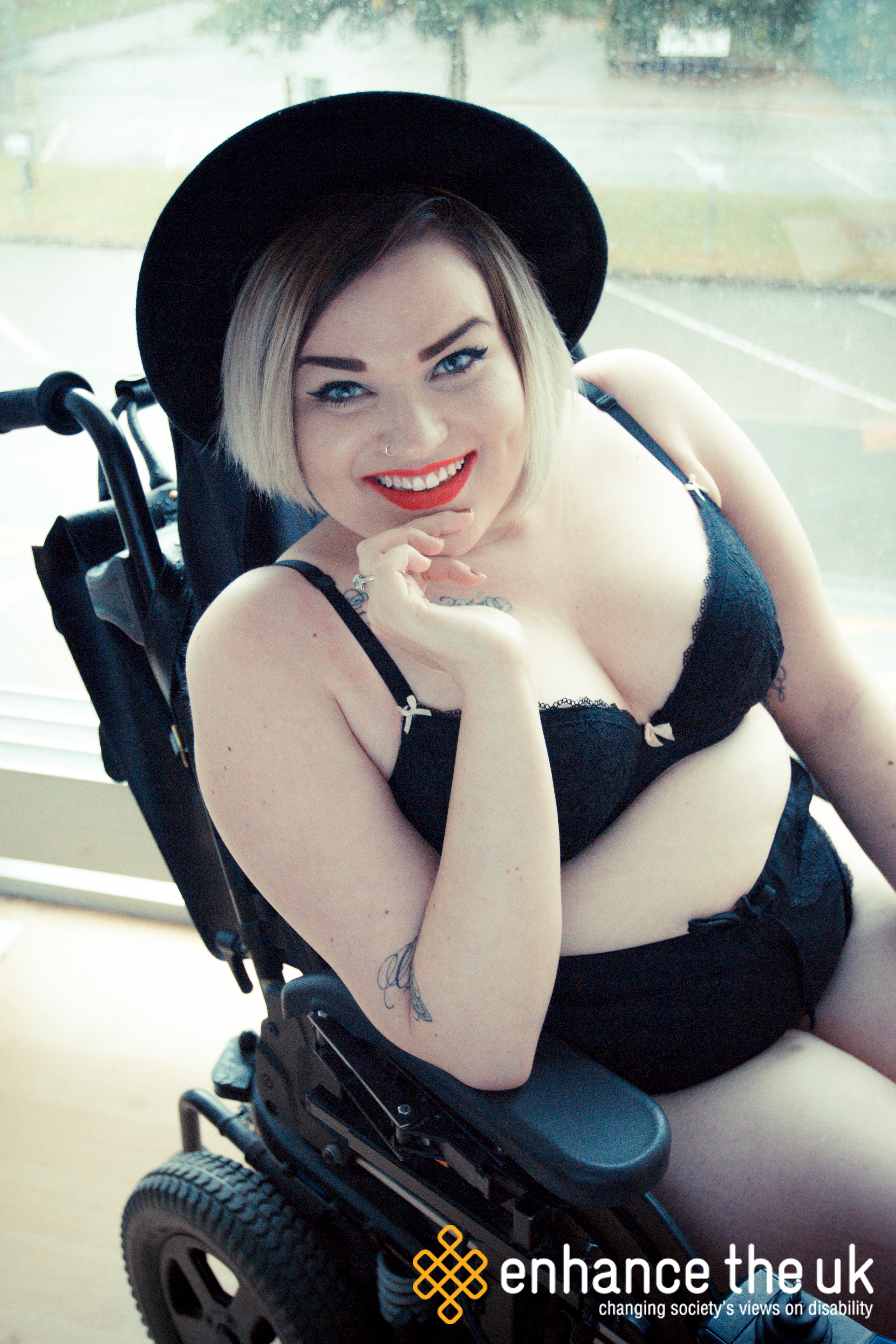 People with disabilities show they're sexual too in stunning lingerie shoot