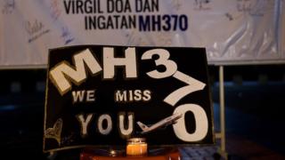 A message says: MH370 we miss you