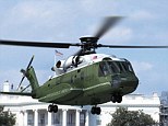 Marine One-to-be: An artist's rendering shows what Sikorsky's proposed 'VXX' presidential helicopter might look like