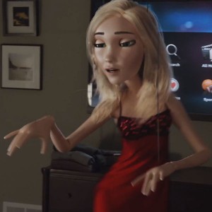 No matter how hard DirecTV tries, a puppet in lingerie is never going to convince me to buy its wireless DVR service. It will, however, give me nightmares.  Photo provided